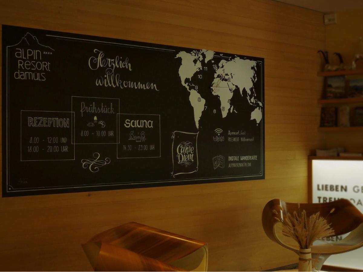 Aparthotel Alpinresort Damuels Ngoại thất bức ảnh