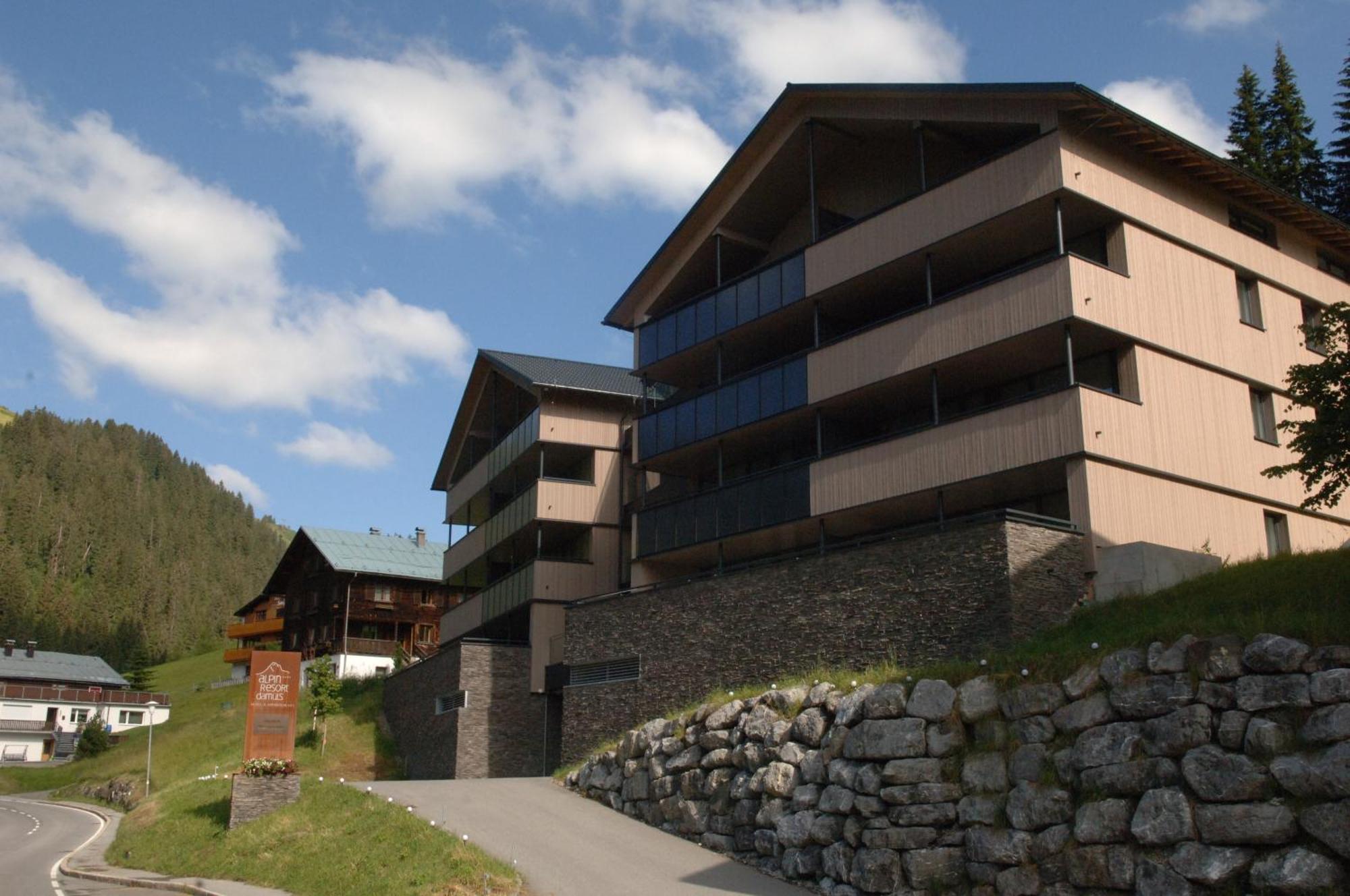 Aparthotel Alpinresort Damuels Ngoại thất bức ảnh