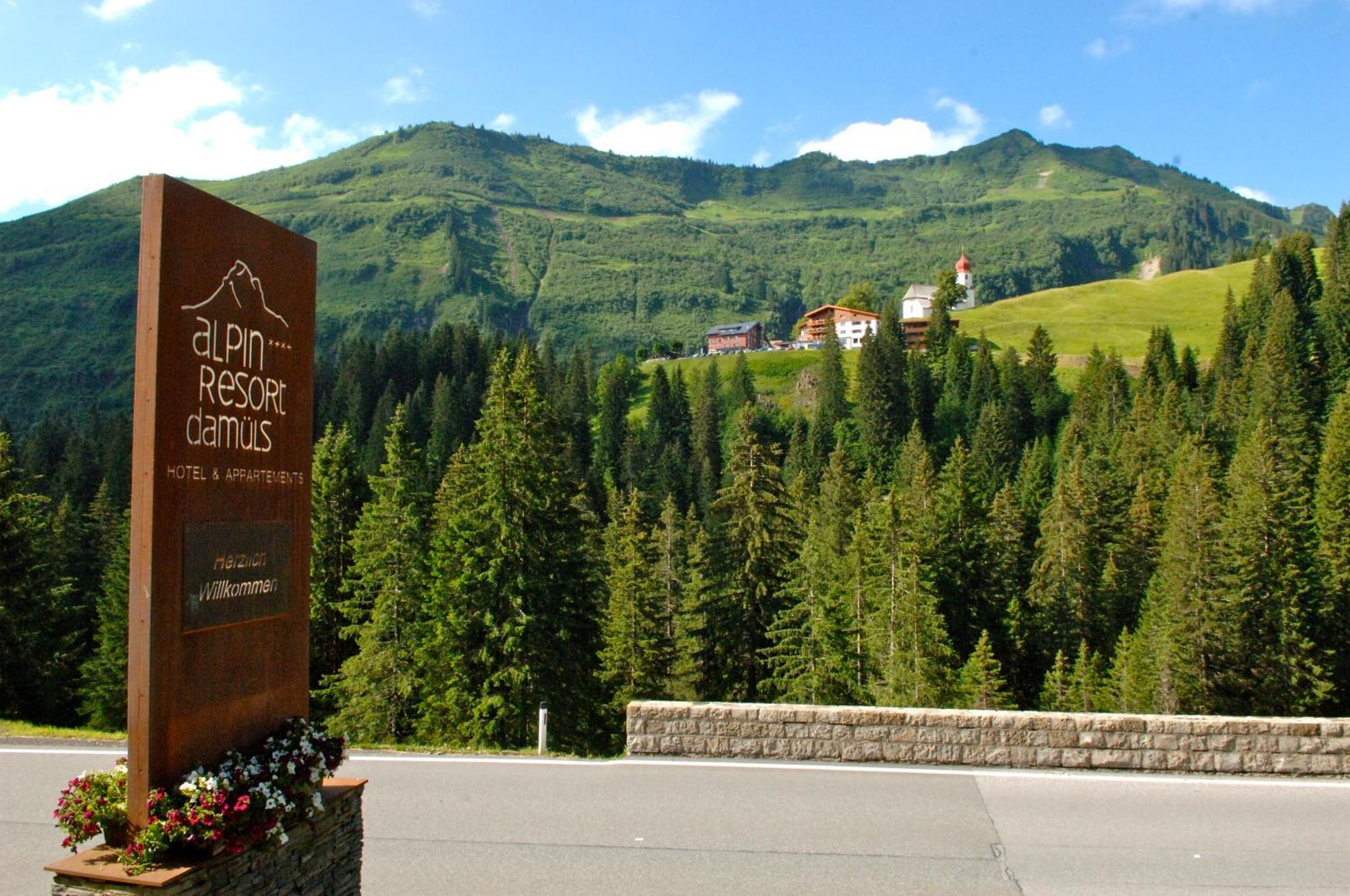 Aparthotel Alpinresort Damuels Ngoại thất bức ảnh